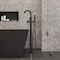 Alfi Brand 24 x 12 Black Matte SS Horizontal Sgl Shelf Bath Shower Niche ABNC2412-BLA - alternate 5
